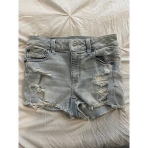 American Eagle next level stretch Jean shorts size 0